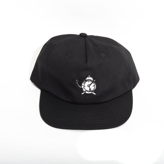 Time Skateboards - OG Clock Embroided Cap Black