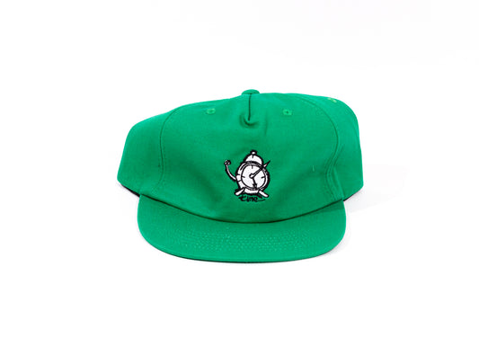 Time Skateboards - OG Clock Embroided Cap Kelly Green