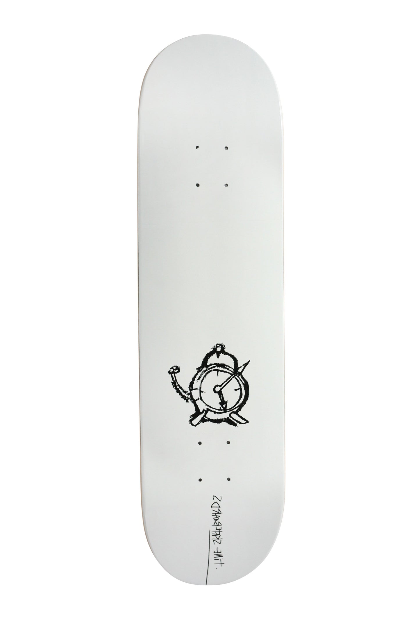 Time Skateboards - Esterez Series - OG Clock On White