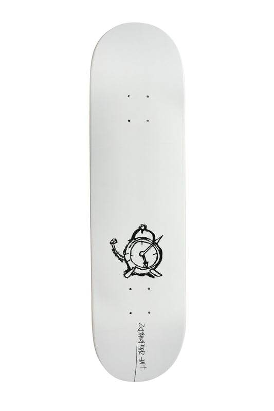 Time Skateboards - Esterez Series - OG Clock On White