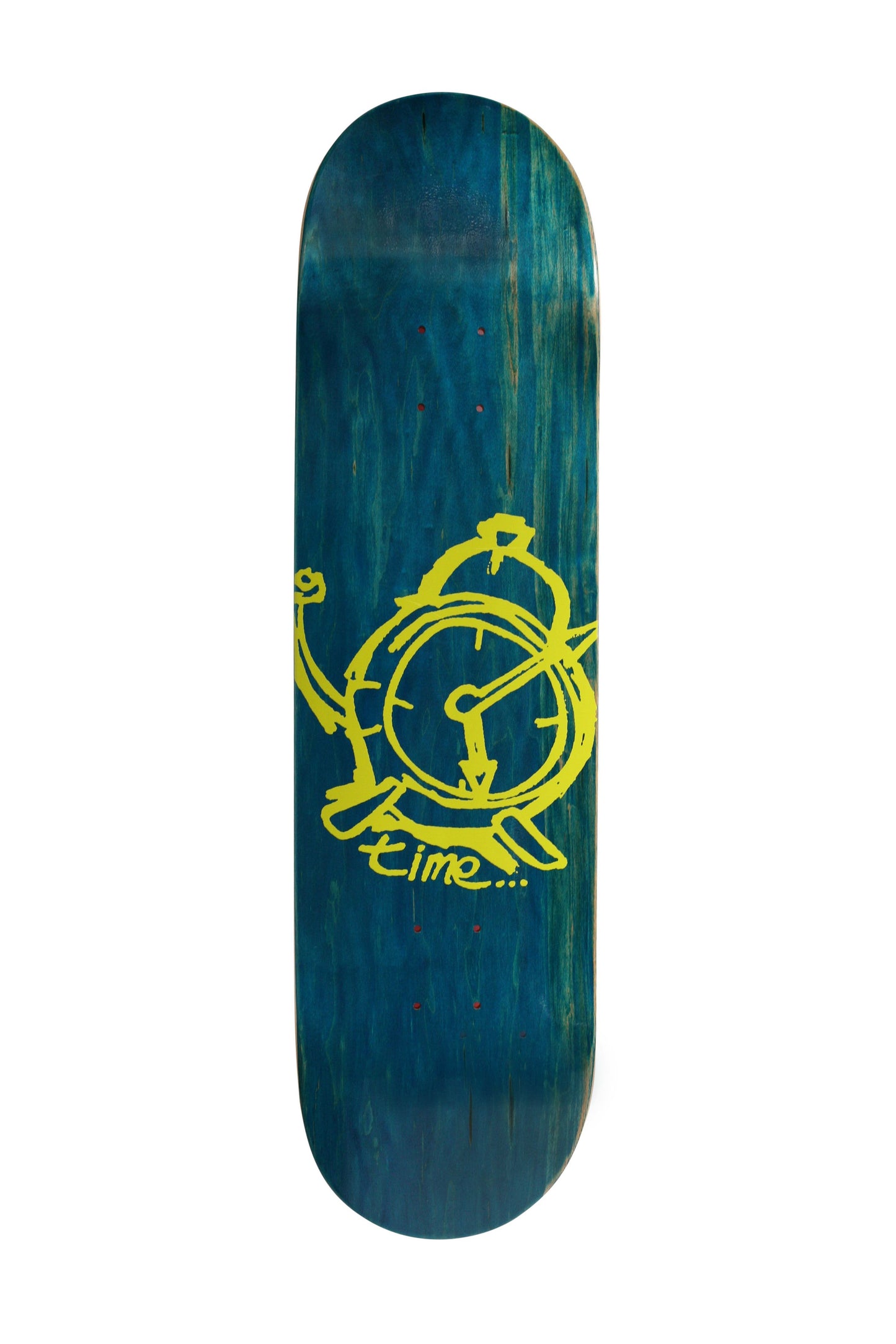 Time Skateboards - OG Clock Embossed Logo Yellow