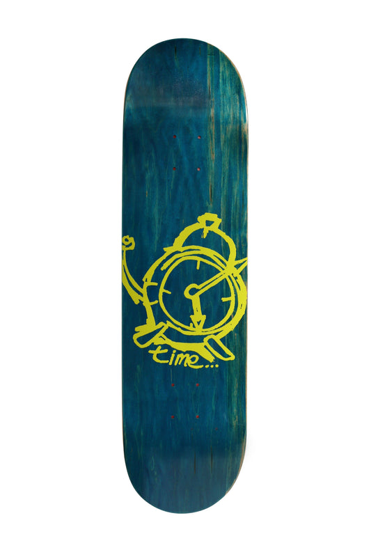 Time Skateboards - OG Clock Embossed Logo Yellow