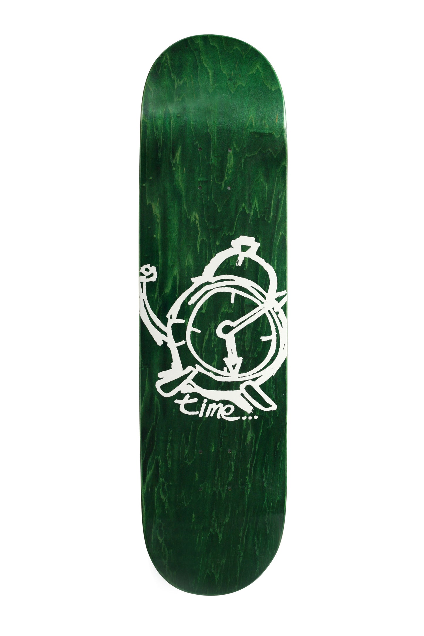Time Skateboards - OG Clock - Assorted Emboss Clock On Veneers White