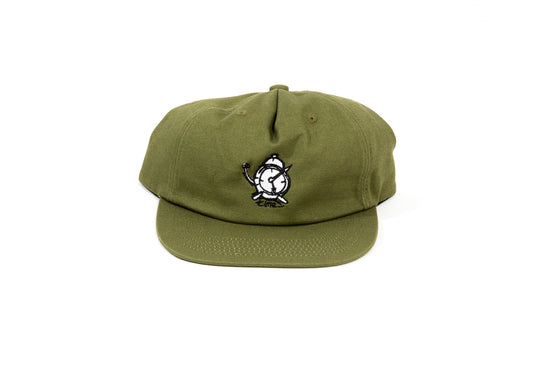 Time Skateboards - OG Clock Embroided Cap Army Green