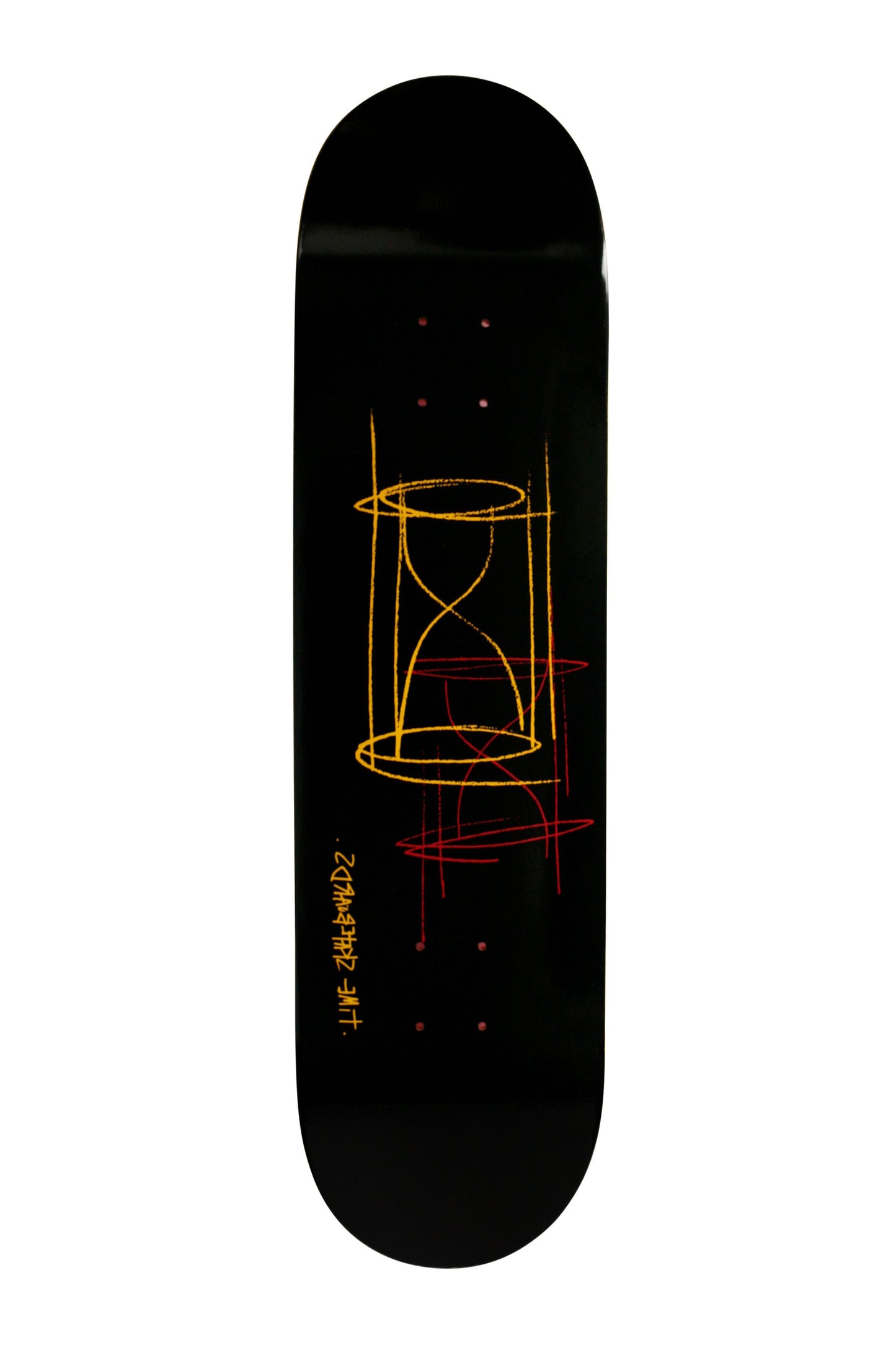 Time Skateboards - Esterez Series - Hour Glass On Black