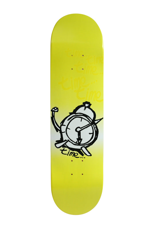 Time Skateboards - Gradient Clock Yellow