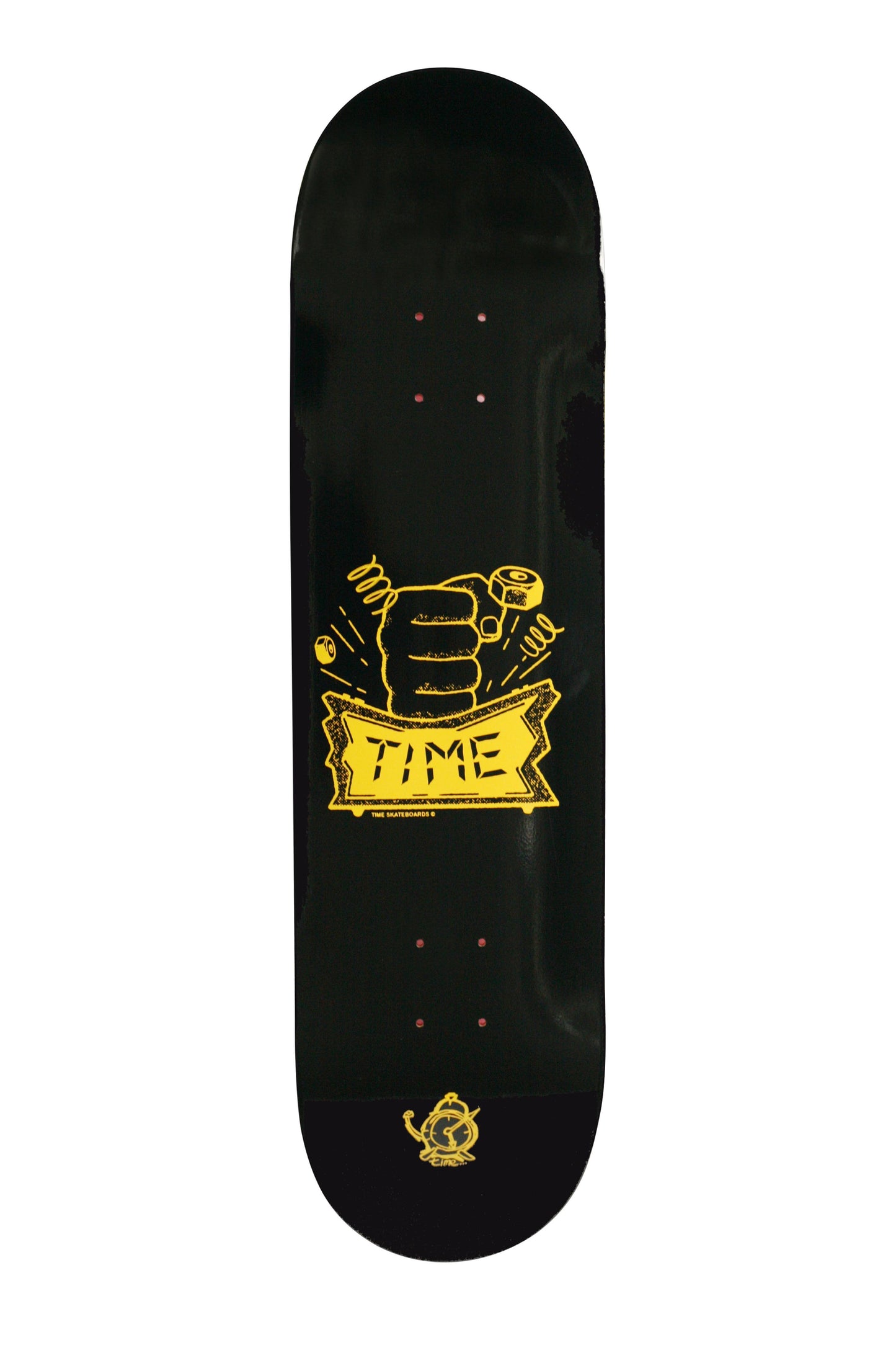 Time Skateboards - Digital Clock Black