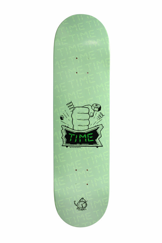 Time Skateboards - Digital Clock Mint - Emboss Repeater
